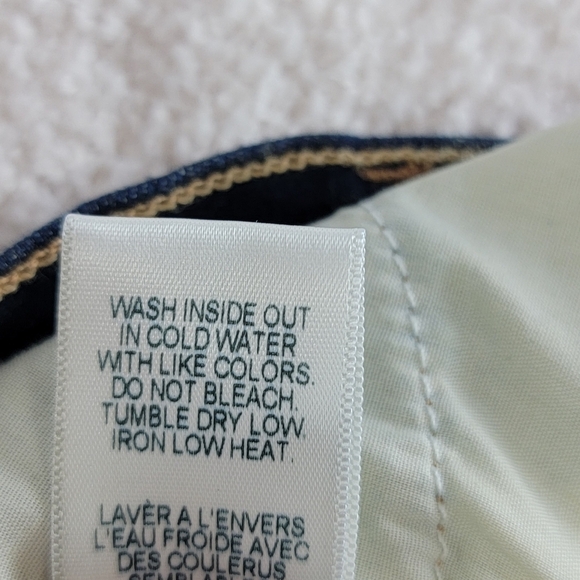 Frame Le Skinny De Jeanne Fellah Slit Rivet Clean Denim Blue Jeans Sz 31 NEW - Picture 16 of 16